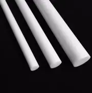 4" Virgin PTFE Teflon Plastic Rod-Price Per Foot-Cut to Size!