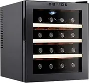 Wine Cooler Refrigerator with 16 Bottles Compressor |Big Winery |Wine Refrigerator with 41F-64F Digital Control for Red Wine, White, Champagne Or Vin