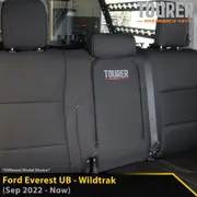Ford Next-Gen Everest UB - Wildtrak - GP9 Tourer 2nd Row Seat Covers (Made To Order)