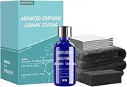 Advanced Graphene Ceramic Coating for Cars(70ML),12H Graphene Coating for Auto Car Detailing,10+ Years of Long Lasting Car Protection,Gloss Hydrophobicty Anti Scratch