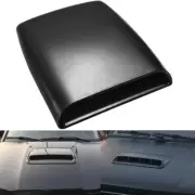 Universal Car Decorative Air Flow Intake Hood Scoop Vent Turbo Bonnet Cover B...
