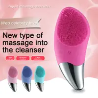 在飛比找蝦皮購物優惠-Face Cleansing Brush Mini Elec