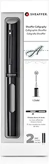 Sheaffer Calligraphy Fine Nib Fountain Pen, Black Trim