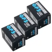 3 Rolls Shanghai Black & White GP3 135/36 35mm Film DIN ISO 100 B&W B/W Freshest