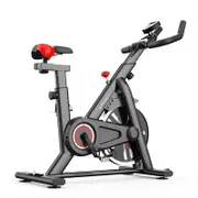 Fitness Master Exercise Spin Bike 8kg Flywheel Commercial Home Gym Black