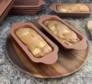 10 Pcs Silicone Bread Loaf Baking Pan Heating Tray Sandwich Bread Pan