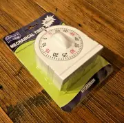 MECHANICAL TIMER HOUSEHOLD KITCHEN TIMER 60 MINS 1 HOUR TIMER NO BATTERIES | HYT