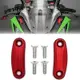 KAWASAKI 摩托車擋板後視鏡底盤代碼蓋底座適用於川崎 ZX10R 2016-2023 ZX6R 2019-2023