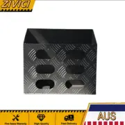 Black ALLOY JERRY CAN HOLDER FOR CANOPY TOOLBOX,TRAILER,CARAVAN,RV 380x200x340mm