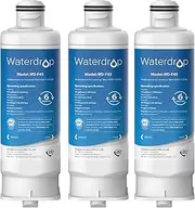 Waterdrop Water Filter Replacement for Samsung® Fridge Water Filter DA97-17376B, HAF-QIN, HAF-QIN/EXP, RF28R7201SR, RF28R7351SG, WD-F45, 3 Filters
