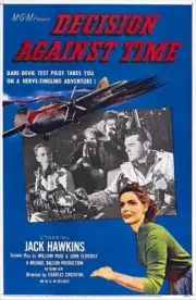 Decision Against Time poster insert Jack Hawkins bottom Elizab- 1957 Old Photo