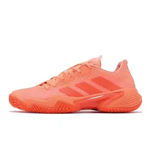 adidas 網球鞋 Barricade W 女鞋 橘 緩震 支撐 抗扭 訓練 運動鞋 愛迪達 GW3816