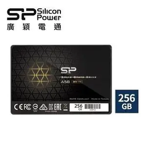 廣穎SP A58 SATA III 256GB 固態硬碟(SP256GBSS3A58A25)