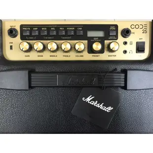 三一樂器 現貨供應 Marshall MG10 / code25 / code50  最新版電吉他音箱 防偽標籤