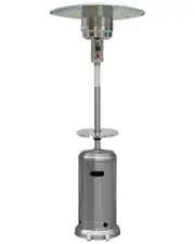 Hiland Silver Outdoor Patio Heater