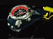 NEW Invicta NFL HOUSTON TEXANS 50mm Pro Diver Scuba Automatic Strap SS Watch