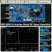 DDS AD9910 Arduino Shield 600MHz 1.5GSPS RF Signal Generator AM FM SWEEP TCXO