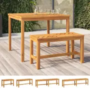 Garden Bench Outdoor Wooden Bench Dining Bench Seat Solid Wood Acacia vidaXL
