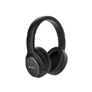 A950Bl Collapsible Noise Reduction Bluetooth Headset(Black)