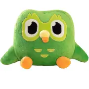 Green Duolingo Owl Plush Toy Duo Plushie Of Duo The Owl Cartoon Anime Owl Doll