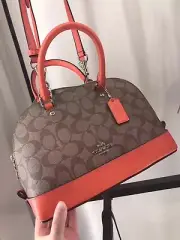 Coach F58295 Mini Sierra Satchel in Signature Coated Canvas