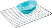 InterDesign Sink Grid, Large, Polished Stainless Steel