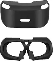 Soft VR Headset Anti-Slip Skin Silicone Rubber Cover Protective Case 3D Eye Shield for Playstation PS4 VR PSVR Virtual Reality Glasses Controller