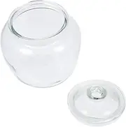 [STOBAZA] Large Capacity Pickle Sealed Glass Jar for Food Storage Transparent Storage Bottle for Cereals Spices and Easy to Clean Kitchen Decor