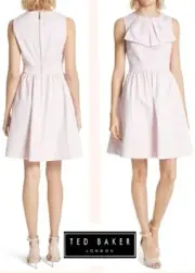 new $300 designer TED BAKER cocktail party dress royals monarchy US 10 UK 4