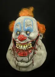 Zombie Clown Undead Flesh-eating Scary Clown Halloween Mask