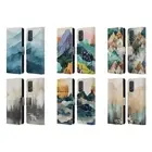 OFFICIAL NATURE MAGICK FASCINATING HILLS LEATHER BOOK CASE FOR SAMSUNG PHONES 1