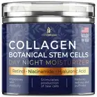 Collagen Face Cream with Airless Pump - Collagen Botanical Stem Cells Cream for