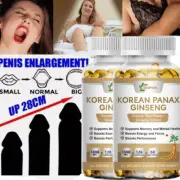 KOREAN RED PANAX GINSENG EXTRACT SUPPLEMENT | 240 Capsules | 1600mg High Dosage