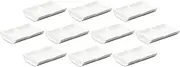 Set of 10 Yukishino 2 Dish [5.9 x 3.7 x 1.2 inches (15 x 9.5 x 3 cm)] [Condiment Divider