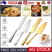 2Pcs Stainless Steel Cake Cutting Set Wedding Cake Knife and Server Cake Cutter