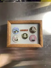 Cerebus Pins Set Of 6 Includes Letter Signed By Dave Sims