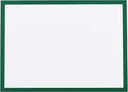 Magnetic File Frame Transparent PVC Document Display Frame for A4 Size Letter Paper P Picture Work Schedule Green