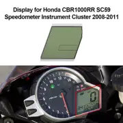 Display for Honda CBR1000RR SC59 Speedometer Instrument Cluster 2008-2011