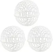 Chicken Balls Cage for Outside - Movable 3 Piece Chickens Orb Cage Set | Rolling Ball Chicken Enclosure for Pets, Outdoor Safety Net for Chicks, Ducks, Rabbits, Secure Poultry Exercise Habitat