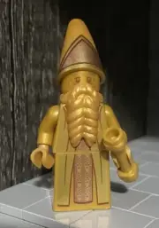 LEGO The Architect of Hogwarts Gold Minifigure 76419 Harry Potter Castle NEW