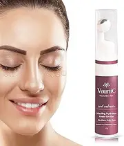 Coffee Under Eye Cream Gel 10 gm | For Dark Circles, Puffy Eyes, Wrinkles & Fine Lines | With Hyaluronic Acid, Coffee & Probiotics, Eye Massage Roller | Natural | 100% Vegan | Paraben & Sulphate Free | Men & Women | All Skin Types