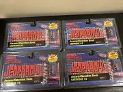 Tiger Electronic Jeopardy Game Cartridge #2,3,4,5 w/ Answer Book New/Sealed Set