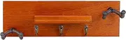 Guitar Hanger Wall Mount | Guitar Storage Shelf Wooden,Large Capacity Bass Storage Shelf for Music Studio, Ukulele Organizer