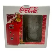 Vintage Coca Cola Coke Santa Handle Collectible Mug Glass 20 3/4 oz. New 1997