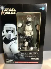 Star Wars Scout Trooper 1/7 Scale Soft Vinyl Model Kit ArtFX 2005 NIB Kotobukiya