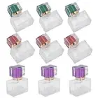 3pcs Glass Refillable Empty Perfume Bottle Cosmetic Perfume Atomizer Dispens GDM