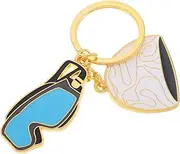 Toyvian Swimming Competition Keychain Pendant Durable Keyring Multifunctional Swimming Accessories for Bags Luggage Eye Catching Swim present for Boys Swimmers