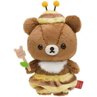 在飛比找momo購物網優惠-【San-X】拉拉熊蜂蜜森林豐收節系列毛絨公仔 S(蜂蜜小熊