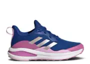 Girl's Adidas Fortarun K, Style# GZ4411, Size 3.5, Color Royal Blue Pulse Lilac
