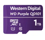 Western Digital WD Purple 1TB MicroSDXC Card 24/ Weather & Humidity Resistant for Surveillance IP Cameras mDVRs NVR Dash Cams Drones